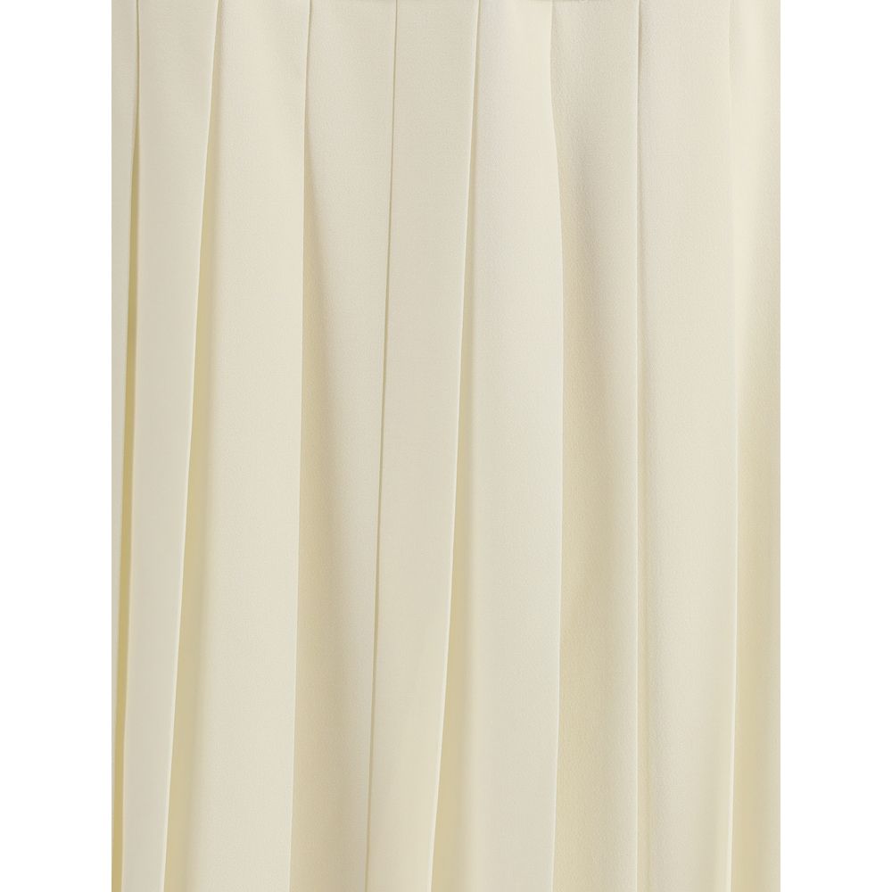 Pleated midi Skirt