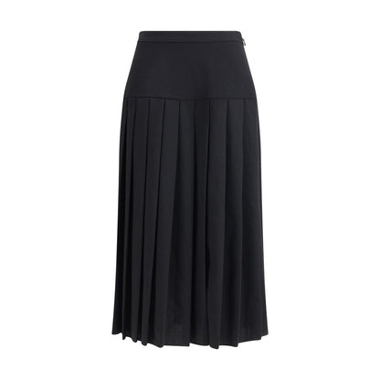 Pleated midi Skirt