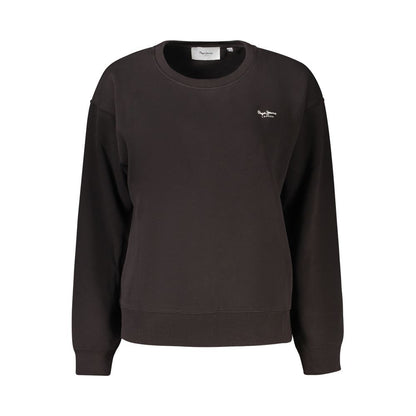 Black Cotton Women Sweater