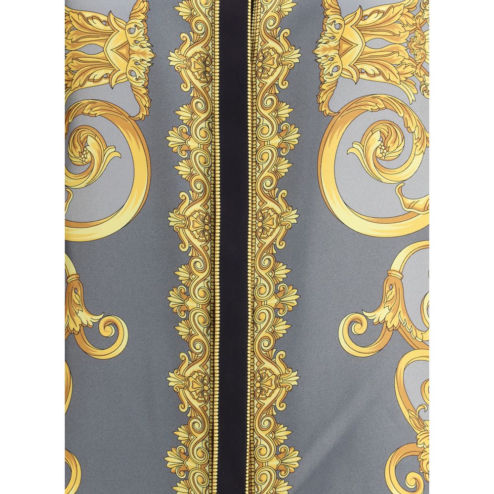 Silk Cheetah Foulard Shirt