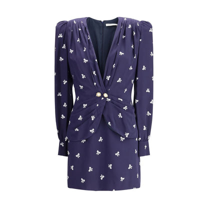 Bow patterned short Dress