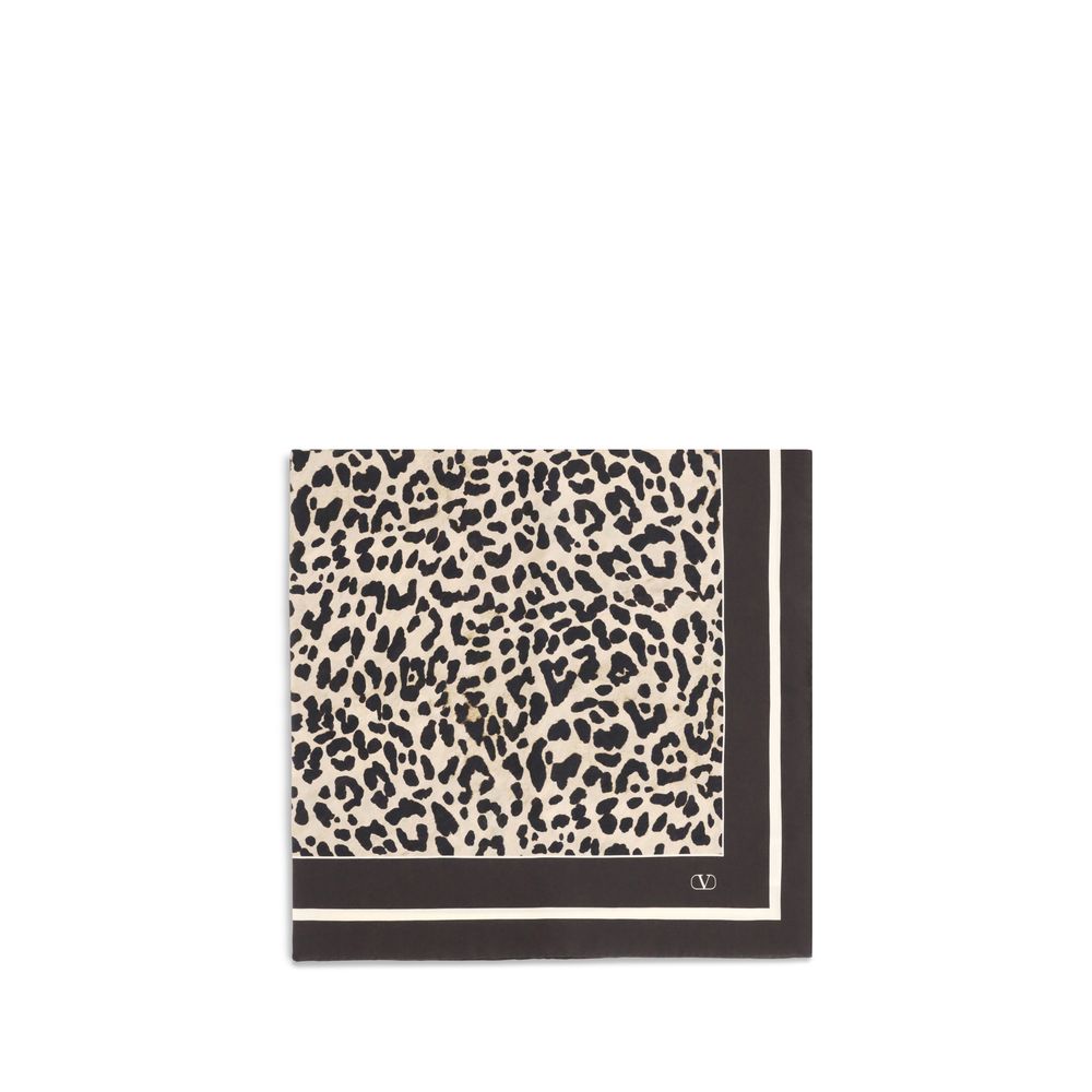 Leopard print Foulard