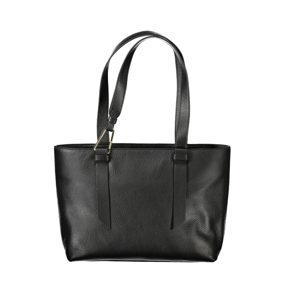Black Leather Handbag
