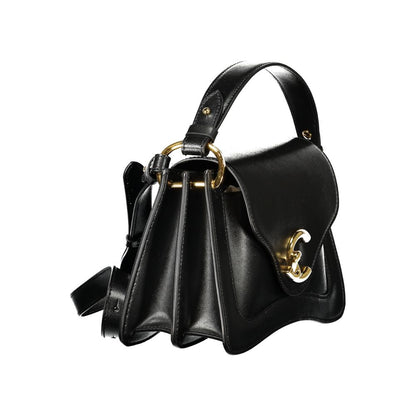 Black Leather Women Handbag