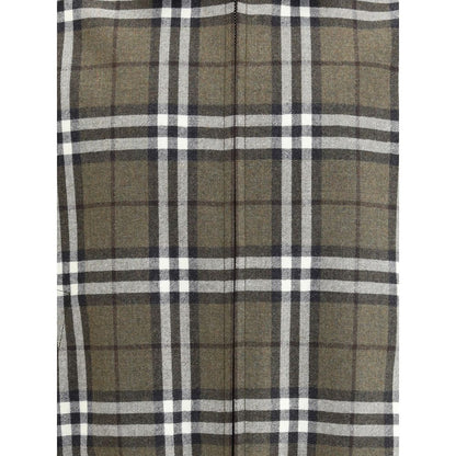 Check pattern wool Harrington Jacket