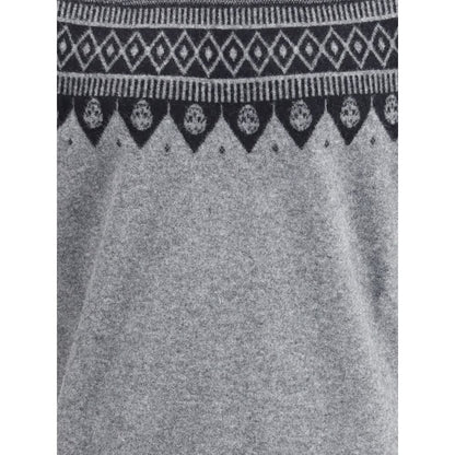 Jacquard pattern with skulls Sweater