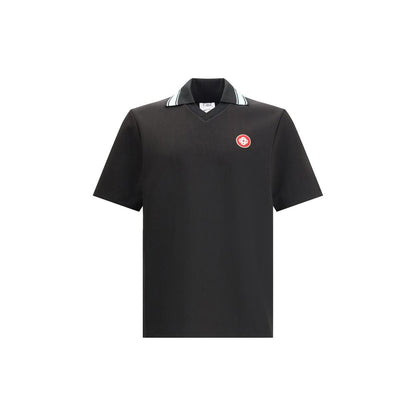 Polo Shirt with logo patch