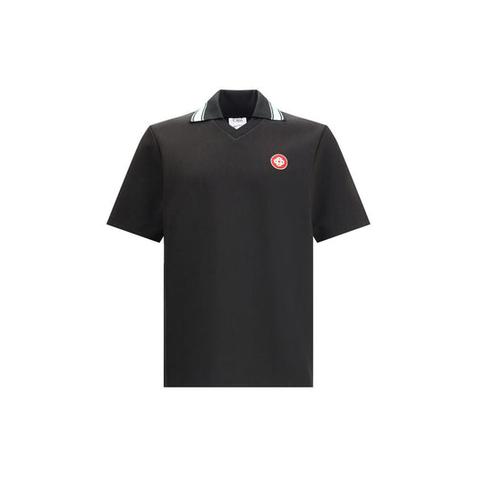 Polo Shirt with logo patch