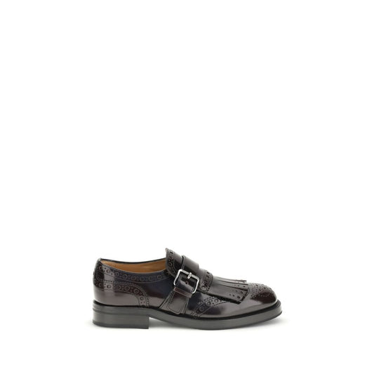 Buckle Monk Strap Laced Shoes