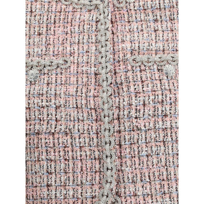 Bouclé fur cuffed Jacket