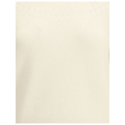 Pointelle wool Sweater