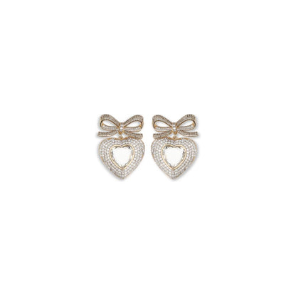 Heart shaped bow Earrings