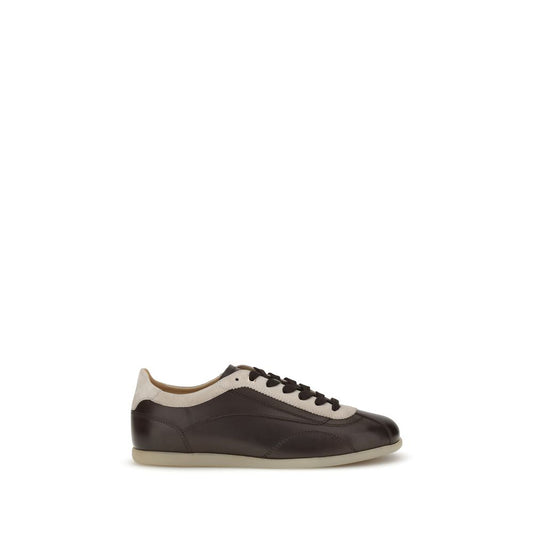 Calfskin and suede Sneakers