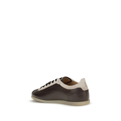 Calfskin and suede Sneakers