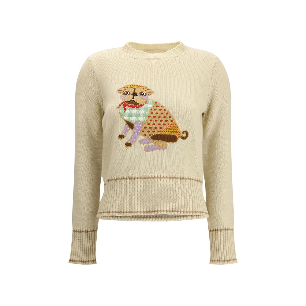 Le Chien de la Maison embroidered Sweater