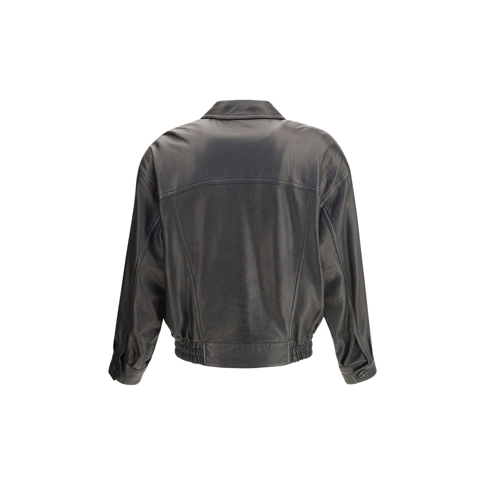 Balloon Leather Jacket