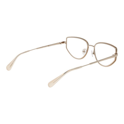 Gold Women Glasses Frame