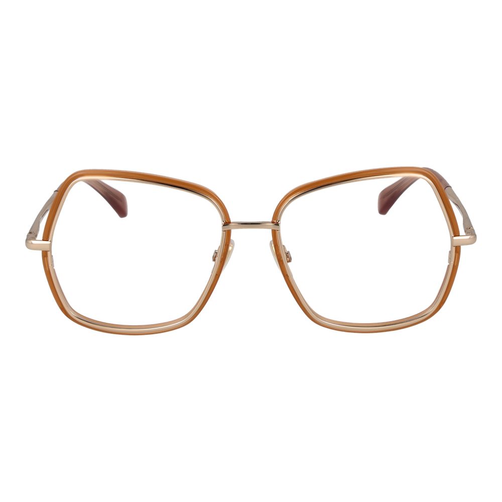Gold Women Glasses Frame