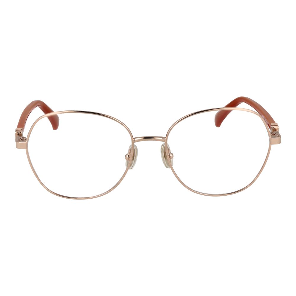 Gold Women Glasses Frame