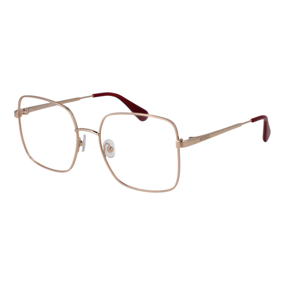Gold Women Glasses Frame