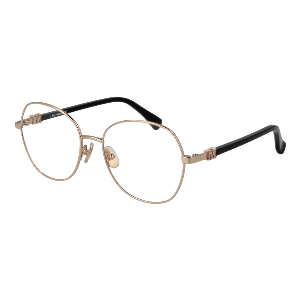 Gold Women Glasses Frame