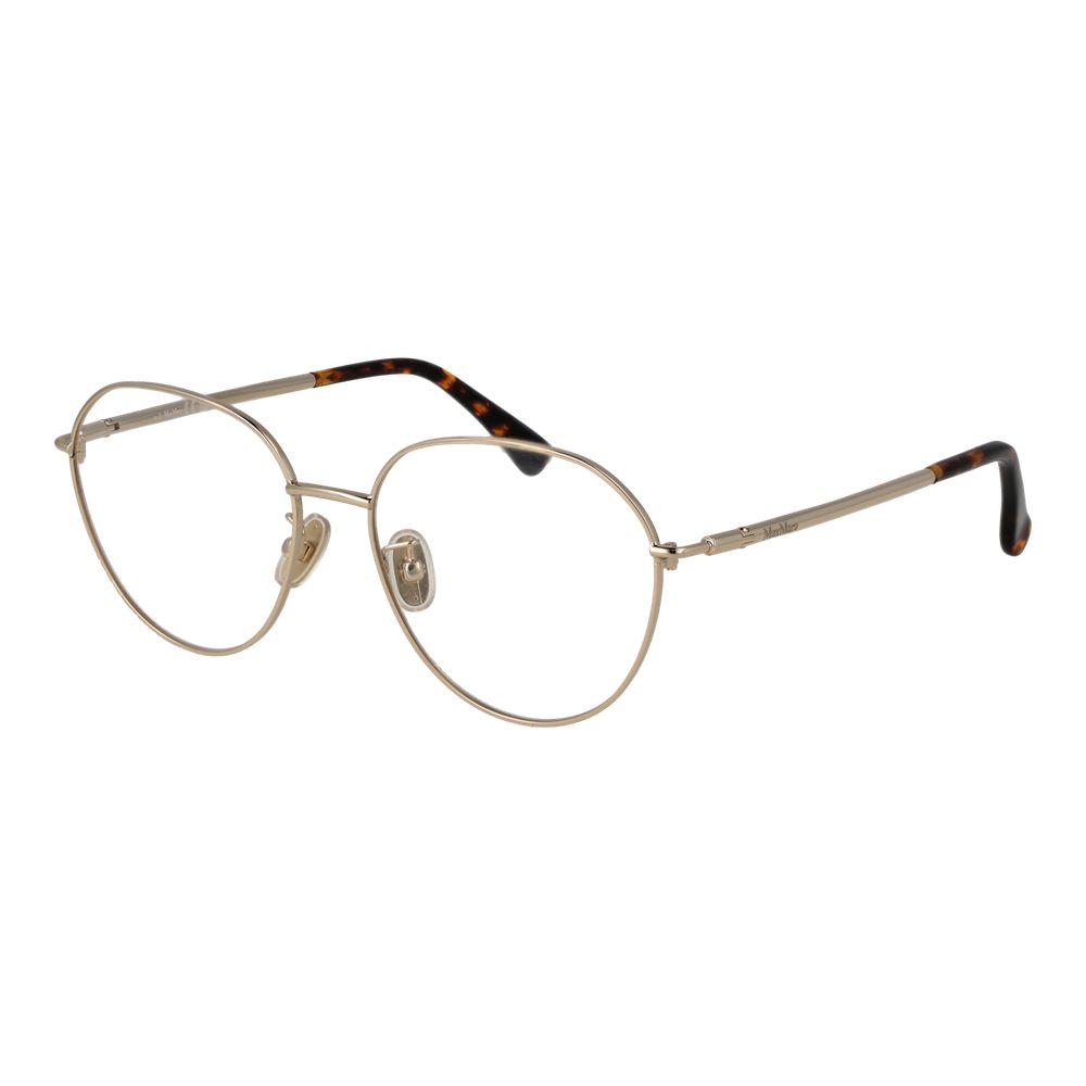 Gold Women Glasses Frame