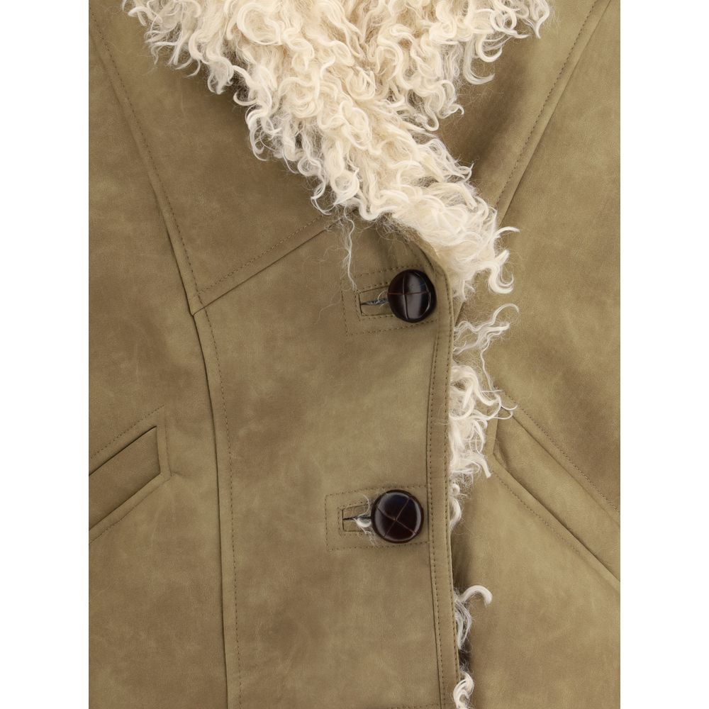 Clea Shearling-effect faux fur Coat