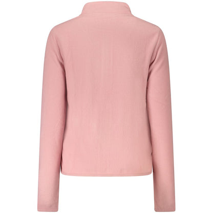 Pink Polyester Women Sweater
