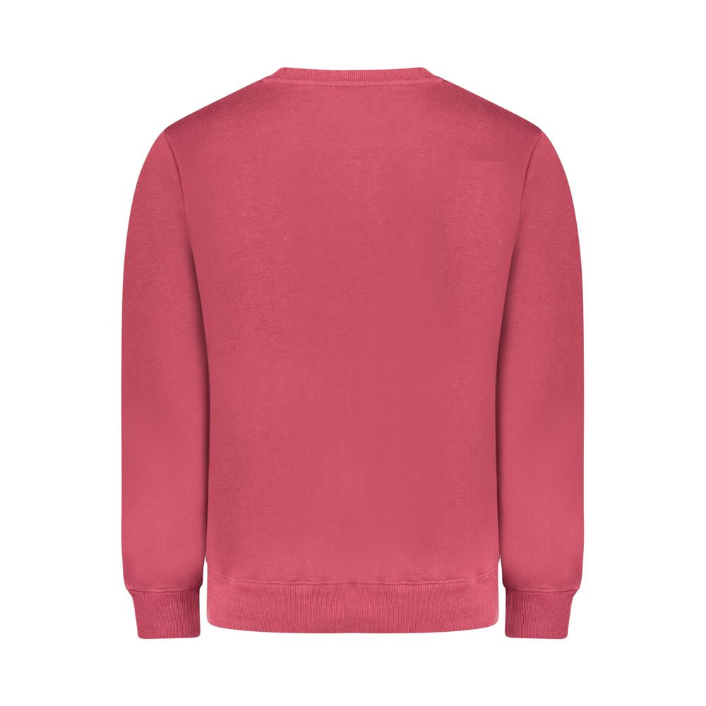 Red Cotton Men Sweater