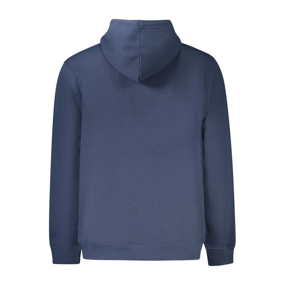 Blue Cotton Men Sweater