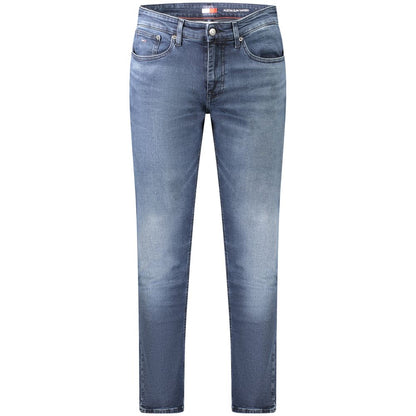 Blue Cotton Men Jeans