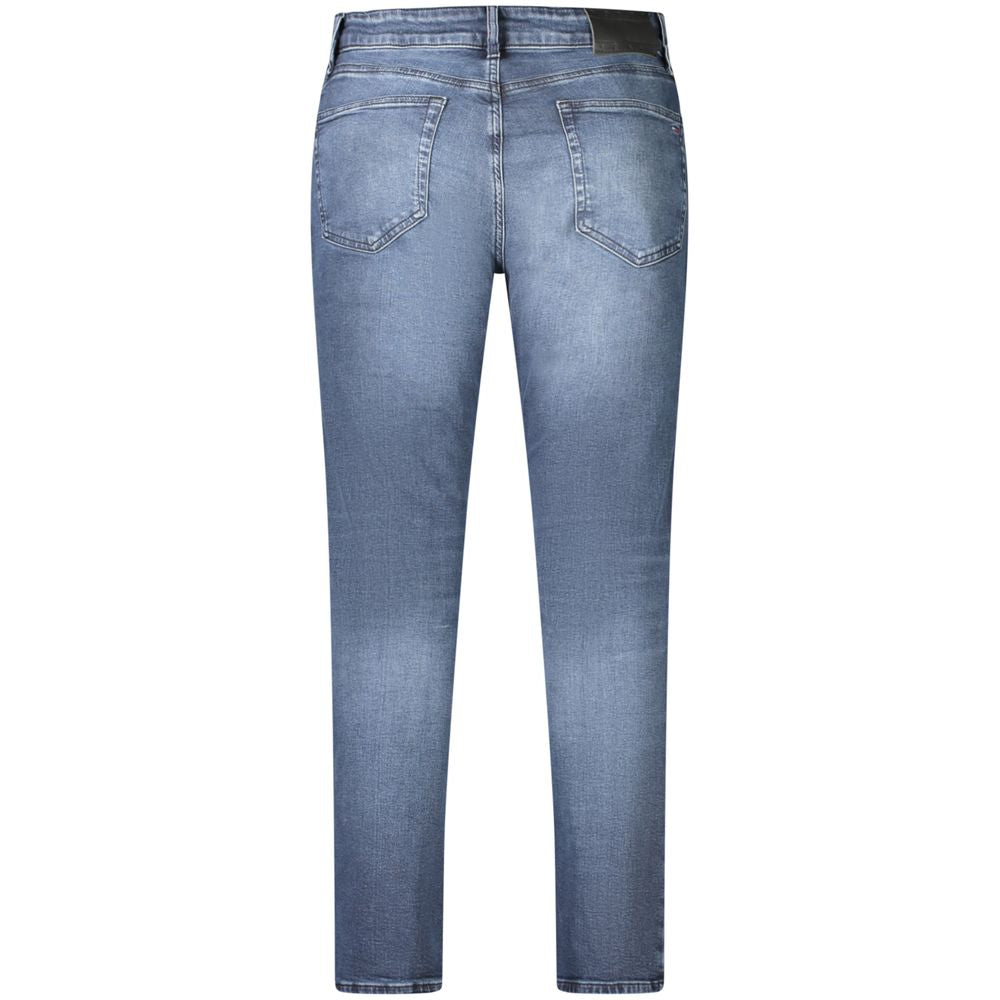 Blue Cotton Men Jeans
