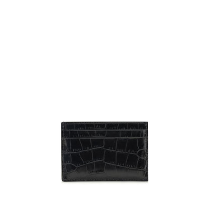 Croco print Card Holder