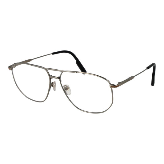 Silver Men Glasses Frame