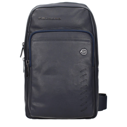 Blue Leather Crossbody Bags