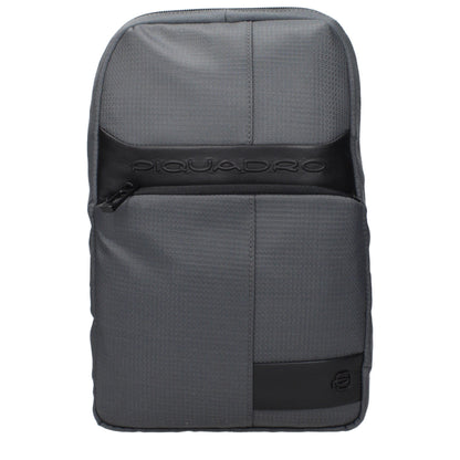 Gray Fabric Crossbody Bags