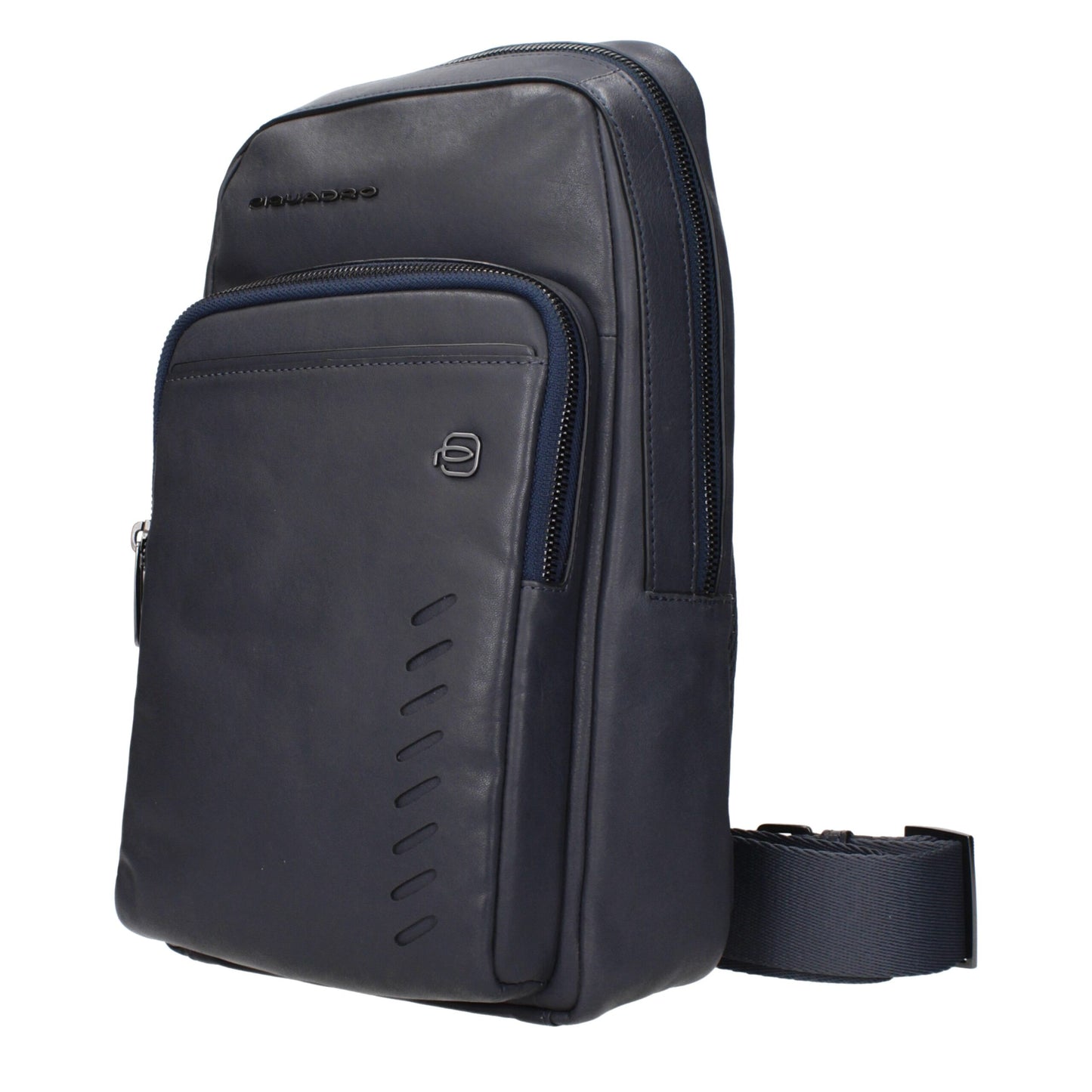 Blue Leather Crossbody Bags