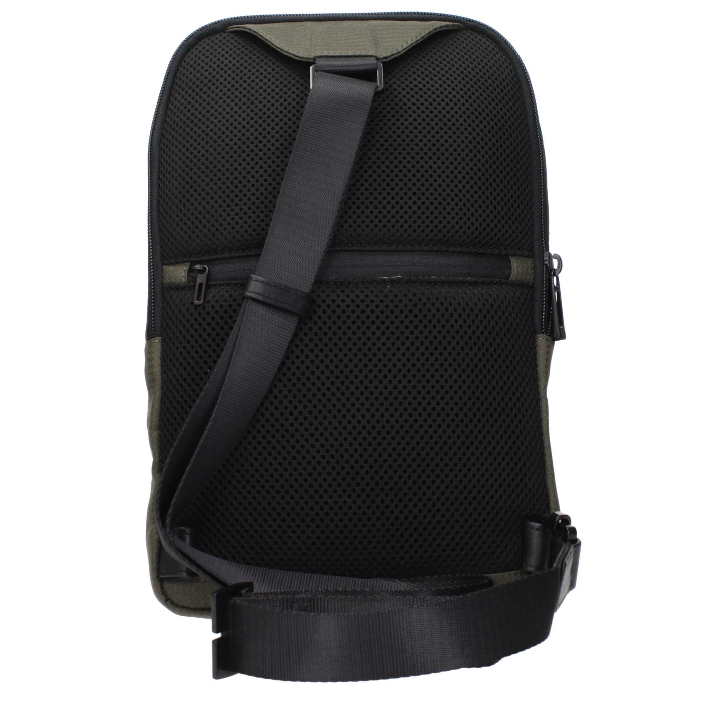 Green Fabric Crossbody Bags