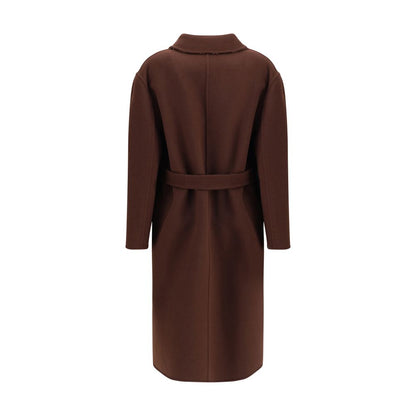 Silk and wool reversible Coat