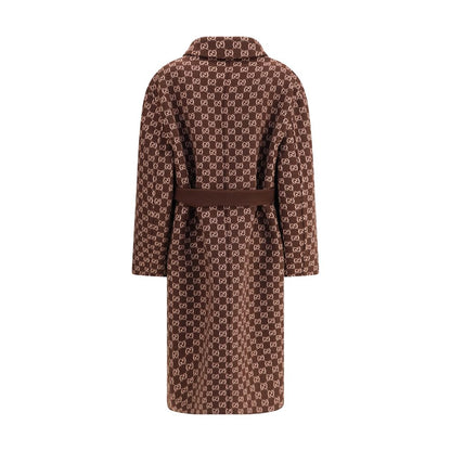 Silk and wool reversible Coat