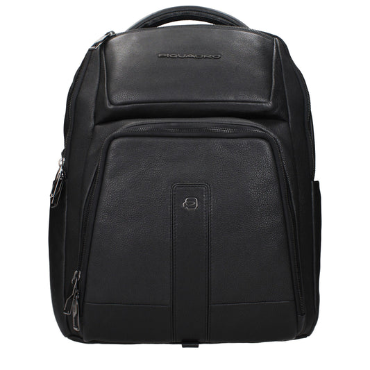Black Leather Backpacks