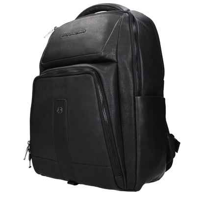 Black Leather Backpacks