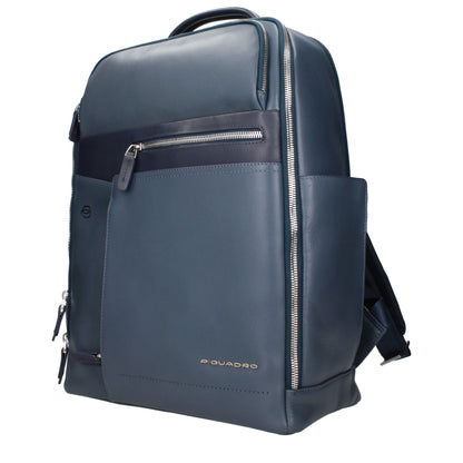 Blue Leather Backpacks
