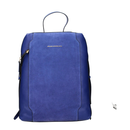 Blue Leather Backpacks
