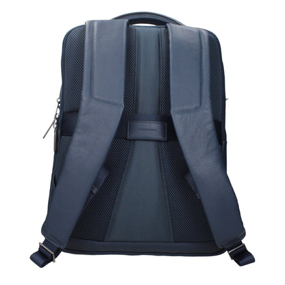 Blue Leather Backpacks