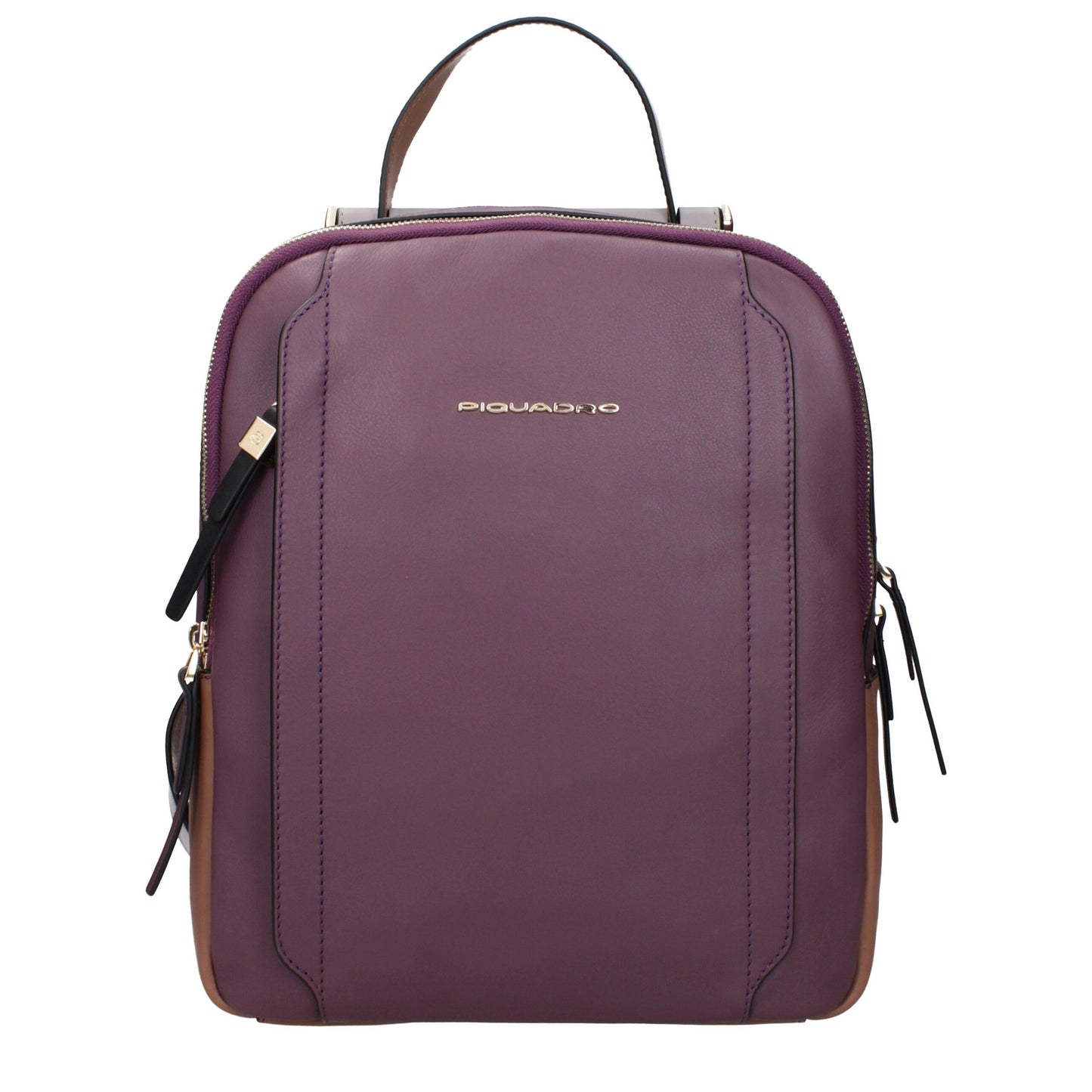 Purple Leather Backpacks