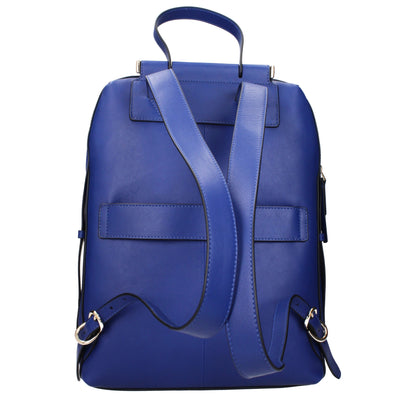 Blue Leather Backpacks