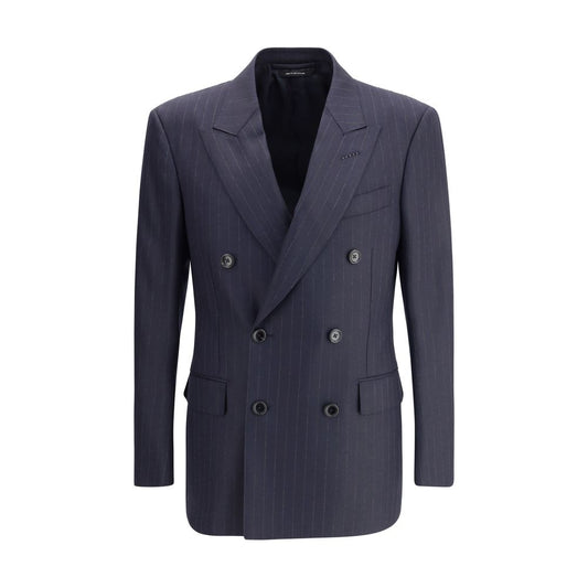 Pinstripe Blazer