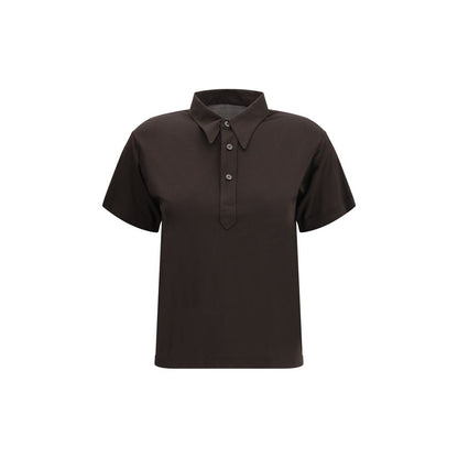Semi-sheer polo Shirt