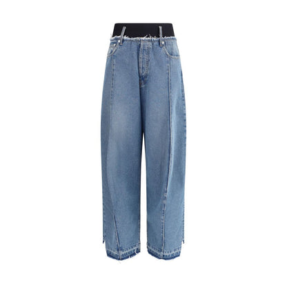 Elastic waist Jeans